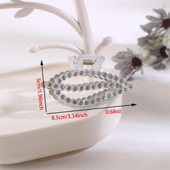 Rhinestone Hair Claw Back Head Style Shark Claw Hair Accessories