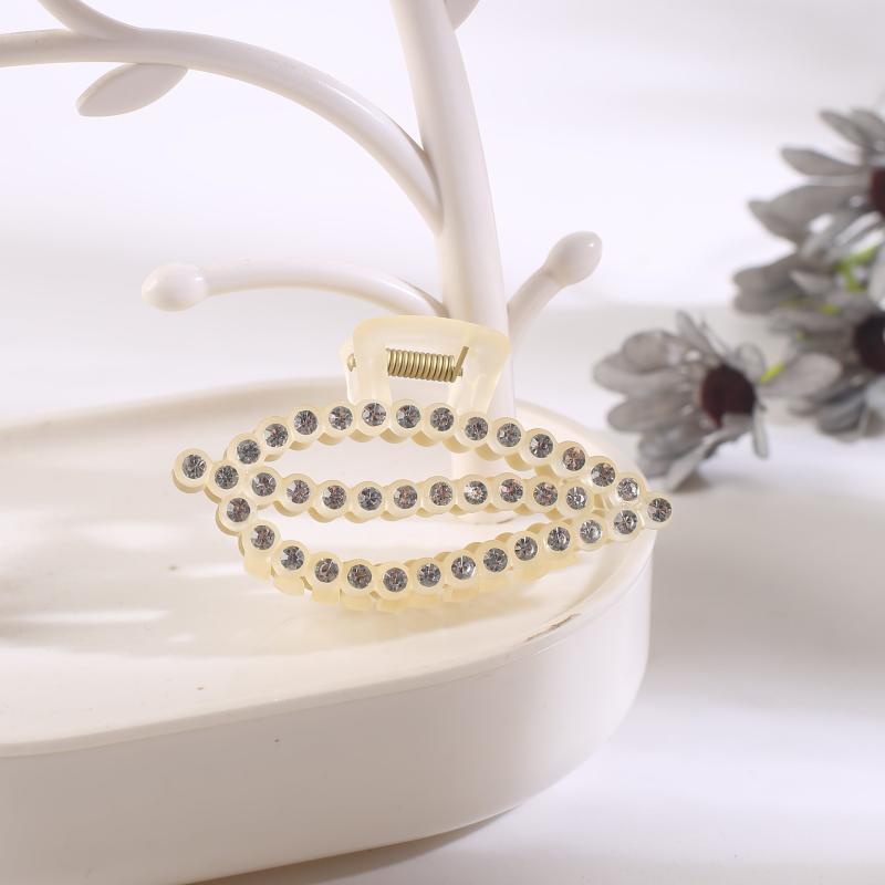 Rhinestone Hair Claw Back Head Style Shark Claw Hair Accessories