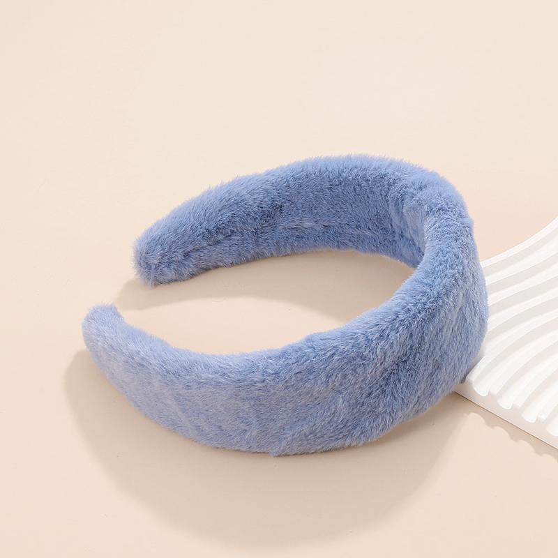 Solid Color Women Headband Hair Clip U-Shape Hair Hoop Hair Accessories
