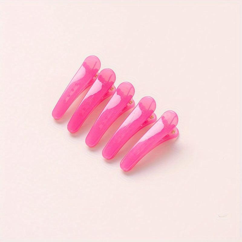 5pcs Colorful Hair Clip Duck Billed Clip Side Clip Hair Accessories