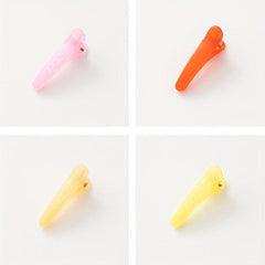 5pcs Colorful Hair Clip Duck Billed Clip Side Clip Hair Accessories