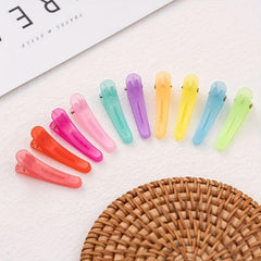 5pcs Colorful Hair Clip Duck Billed Clip Side Clip Hair Accessories