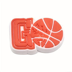 Sports Shoe Charms Soccer Basketball Series Clog Sandal Accessories