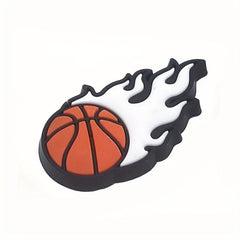 Sports Shoe Charms Soccer Basketball Series Clog Sandal Accessories