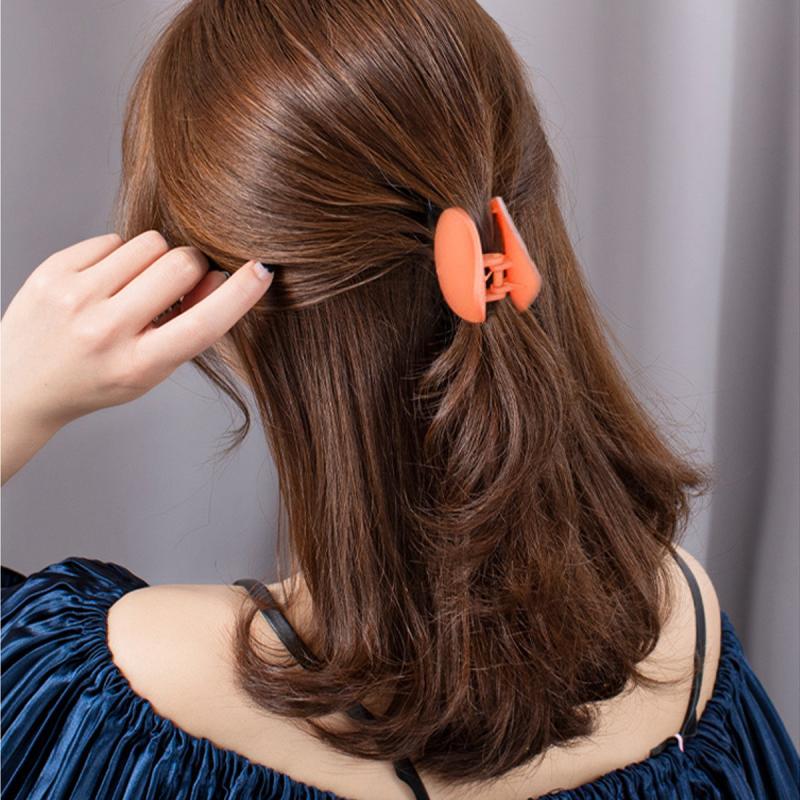 6 Pcs Non Slip Hair Claw Clips Plastic Hair Crab Clamps Grips Hair Jaw Clips