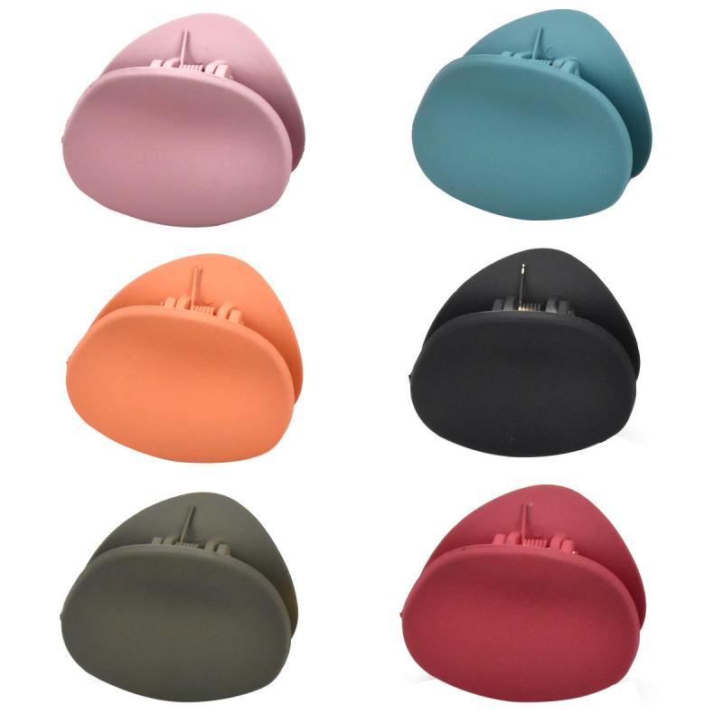 6 Pcs Non Slip Hair Claw Clips Plastic Hair Crab Clamps Grips Hair Jaw Clips
