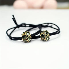 Rhinestone Bead Hair Rope Tie Elastic Hair Accessories