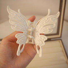 Large Hollow Butterfly Hair Claw Clips Strong Hold Barrettes for Thick Hair