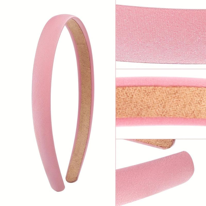 9pcs Fabric Headband Solid Hair Band Style Headdress For Girls Women