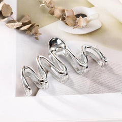 Snake Shaped Alloy Hair Clip