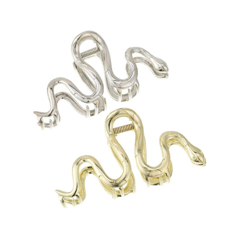 Snake Shaped Alloy Hair Clip