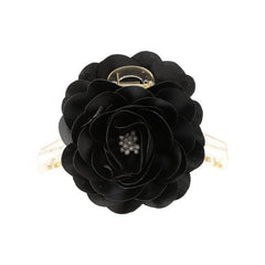 Rose Flower Hair Claw Crab Clips Ponytail Barrette Hairpin Women Girls Accessory