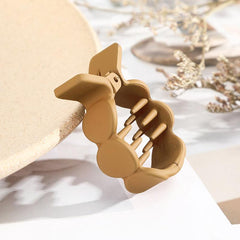 Solid Small Hairgrips Girl Crab Hair Clip Ponytail Comb Barrette