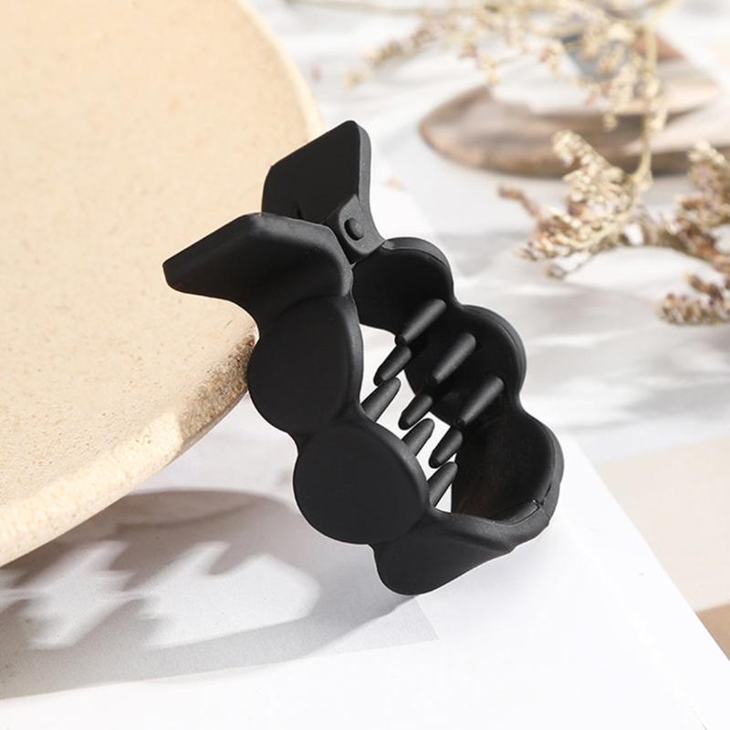Solid Small Hairgrips Girl Crab Hair Clip Ponytail Comb Barrette