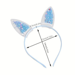 Glitter Star Sequin Inlaid Headband for Baby Girls