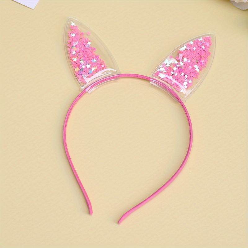 Glitter Star Sequin Inlaid Headband for Baby Girls