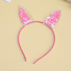 Glitter Star Sequin Inlaid Headband for Baby Girls