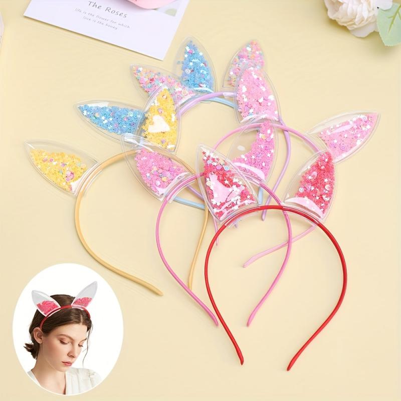 Glitter Star Sequin Inlaid Headband for Baby Girls