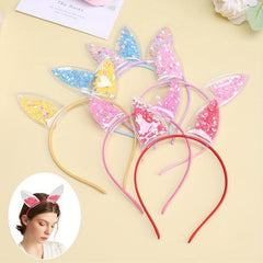 Glitter Star Sequin Inlaid Headband for Baby Girls
