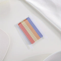 12pcs Metal Hair Pin Solid Hairpin Hair Clip For Side Hair Bang Braids