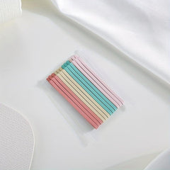 12pcs Metal Hair Pin Solid Hairpin Hair Clip For Side Hair Bang Braids
