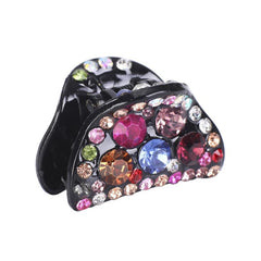 Rhinestone Small Hair Claw Clip Strong Hold Hair Jaw Clip