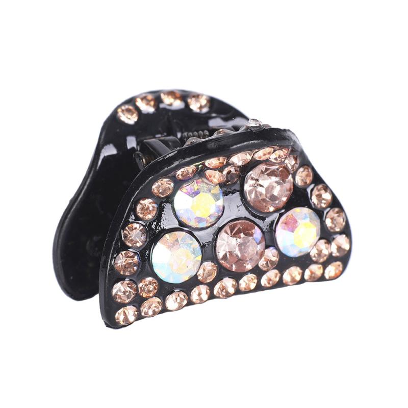 Rhinestone Small Hair Claw Clip Strong Hold Hair Jaw Clip