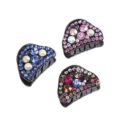 Rhinestone Small Hair Claw Clip Strong Hold Hair Jaw Clip