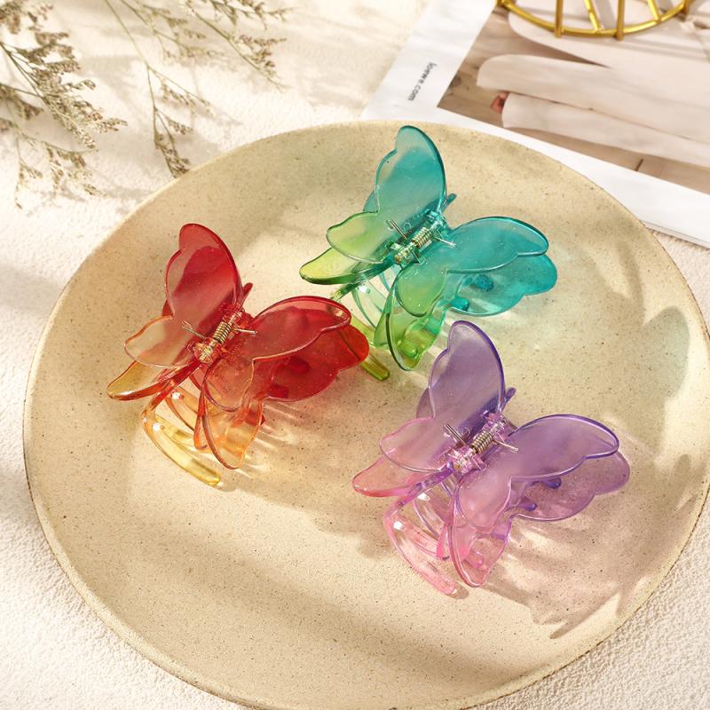 Butterfly Hairpin Small Grab Clip for Girls