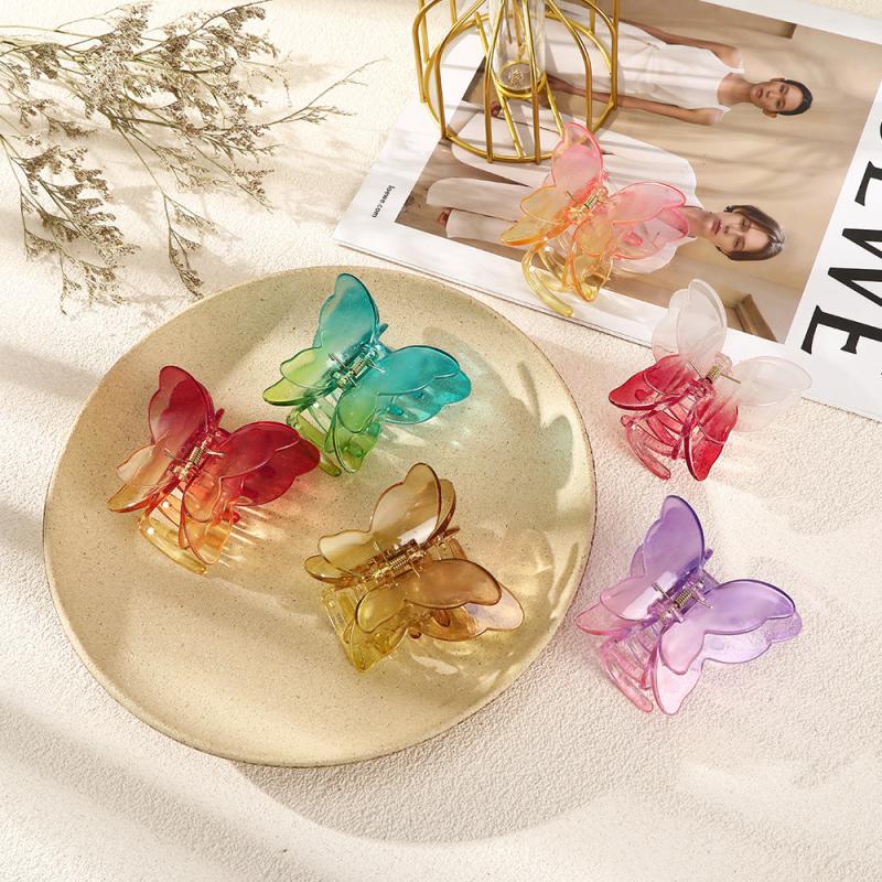Butterfly Hairpin Small Grab Clip for Girls
