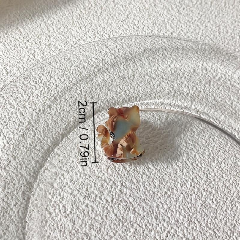 Sweet Shark Claw Acetate Hair Claw for Women Girls