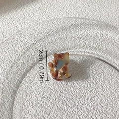 Sweet Shark Claw Acetate Hair Claw for Women Girls