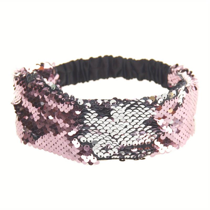 Mermaid Sequin Hair Band Hiphop Style Accessory