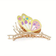 Butterfly Shape Alloy Hair Claw Ponytail Holder Hair Accessories