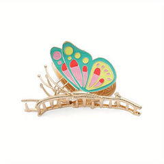 Butterfly Shape Alloy Hair Claw Ponytail Holder Hair Accessories