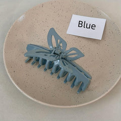 Butterfly Hair Claw Style Solid Back Head Shark Claw Hair Accessories