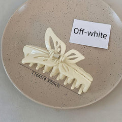 Butterfly Hair Claw Style Solid Back Head Shark Claw Hair Accessories