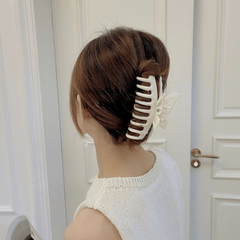 Butterfly Hair Claw Style Solid Back Head Shark Claw Hair Accessories