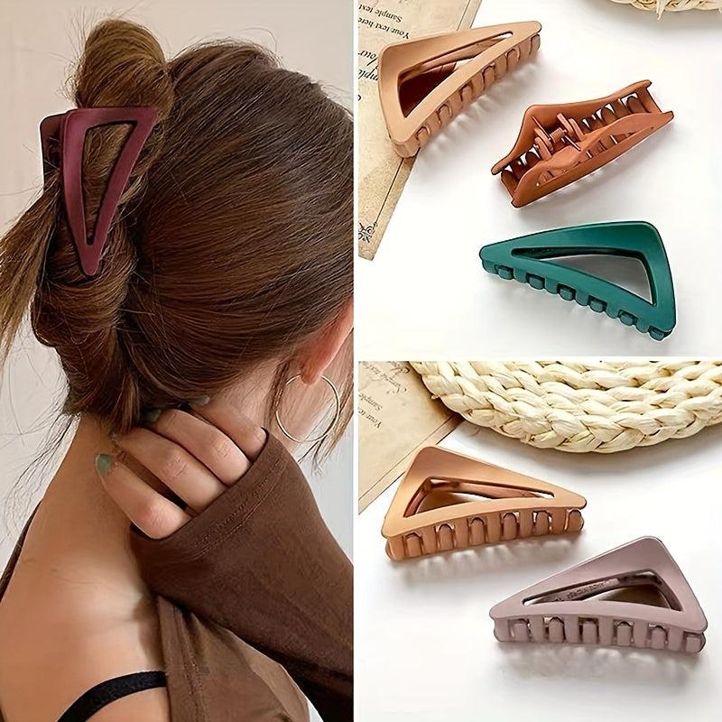 Frosted Hair Claw for Women Girls Hair Accessories