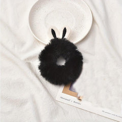 Winter Rabbit Ears Hair Tie for Baby Girls