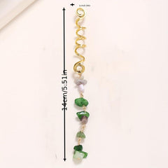 Metal Dreadlock Hair Clip Pendant Spiral Braid DIY Decoration