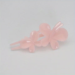 Acrylic Butterfly Hair Claw Solid Hair Clip Backe Head Clip