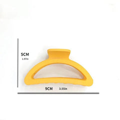 Matte Hair Claw Sweet Shark Claw Ponytail Holder Hair Accessories