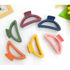 Matte Hair Claw Sweet Shark Claw Ponytail Holder Hair Accessories