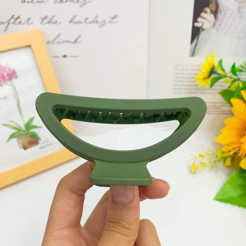 Matte Hair Claw Sweet Shark Claw Ponytail Holder Hair Accessories