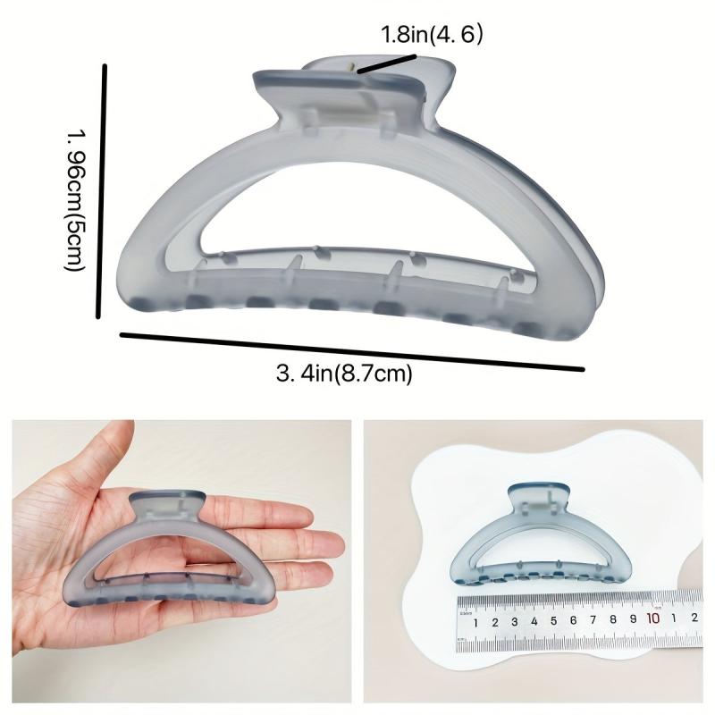 Matte Hollow Shark Claw Hair Accessories