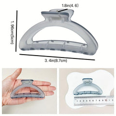 Matte Hollow Shark Claw Hair Accessories