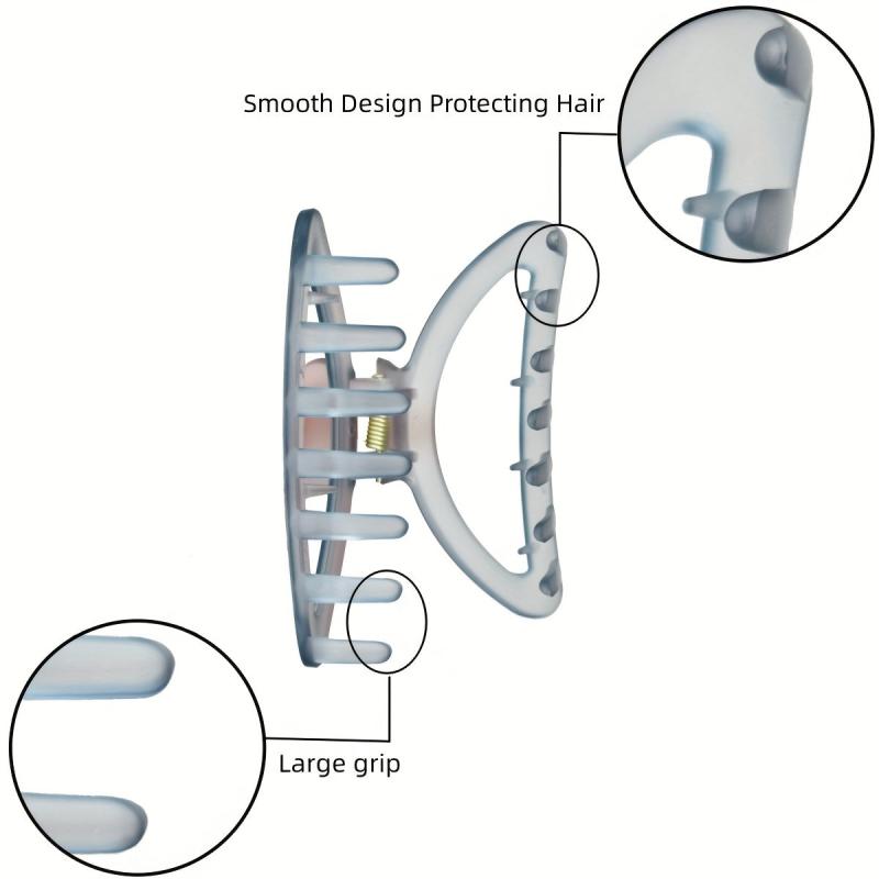 Matte Hollow Shark Claw Hair Accessories