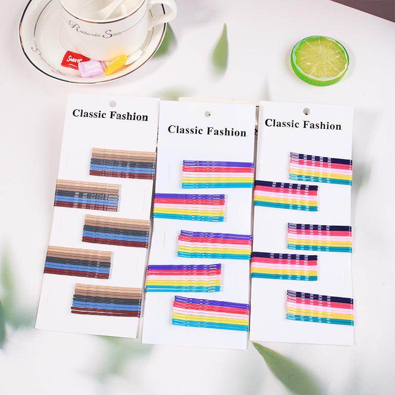50 Pcs Word Clip Candy Bangs Hair Clip Headgear Girl Hair Accessories