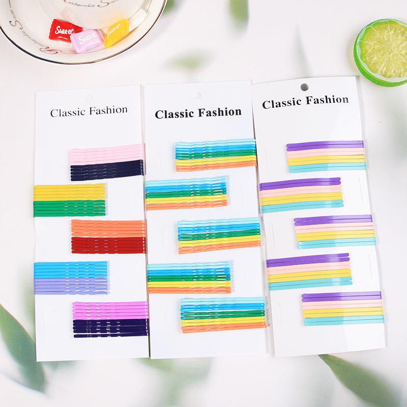 50 Pcs Word Clip Candy Bangs Hair Clip Headgear Girl Hair Accessories
